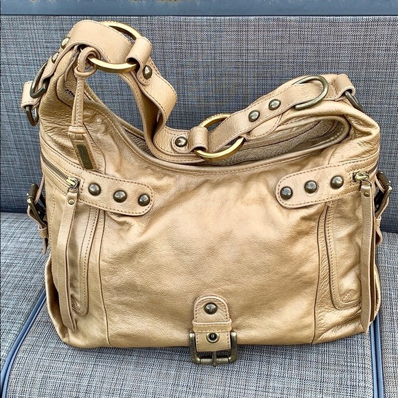 Vintage Isabella Fiore Genuine Leather Shoulder Bag - Picture 1 of 8